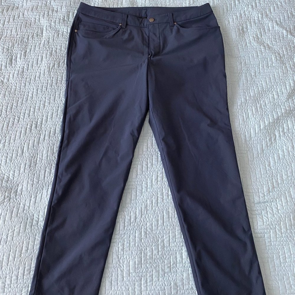 Lululemon ABC Classic Fit Blue Pants 36